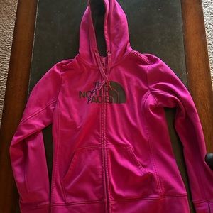Zip-up North face jacket